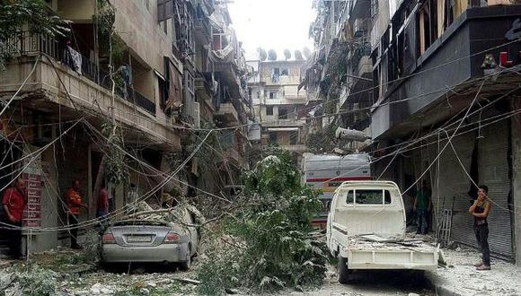 Bombardeos sirios fueron suspendidos en Alepo dos días antes de lo anunciado. (EFE)