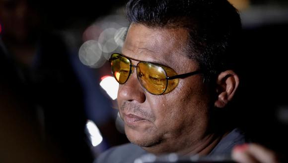 Mario Escobar, padre de Debanhi Escobar, quien fue encontrada muerta en una cisterna de 4 metros de profundidad en un motel de Nuevo León, México. (Foto: REUTERS/Daniel Becerril).
