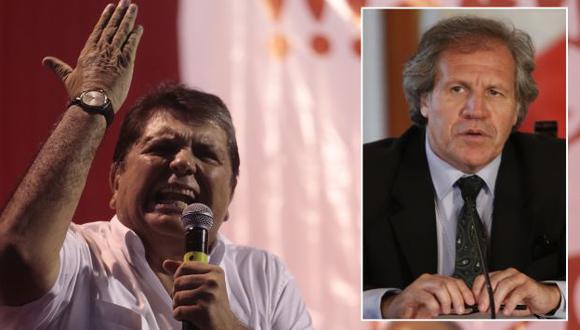 Alan García le respondió a Luis Almagro, secretario general de la OEA, por criticas a proceso electoral. (USI)