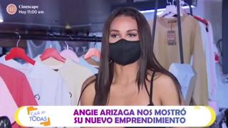 Angie Arizaga confiesa sus planes de dedicarse a la moda