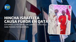 Hincha israelita es la sensación en Qatar: “árabes me piden fotos”