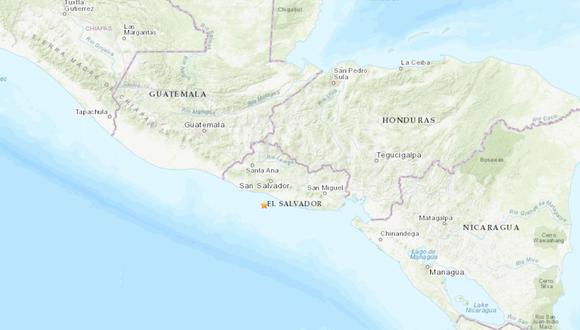 Protección Civil, "descartó" amenaza de tsunami para la costa de El Salvador.  (Captura de pantalla)