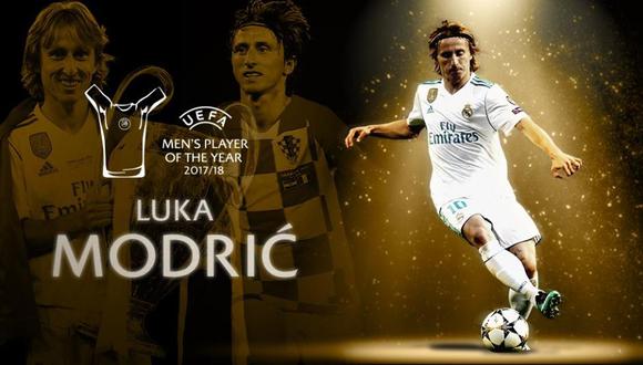 Luka Modric ganó la Champions League con Real Madrid (Foto: UEFA).