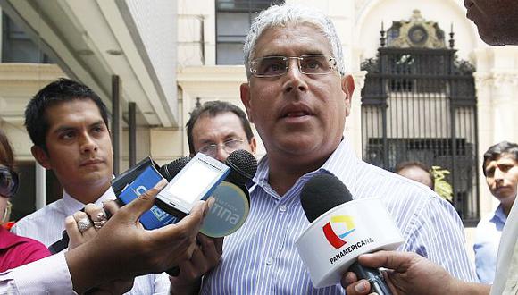 Óscar López Meneses aseguró que Humala tiene miedo tras perder control de comisión. (Nancy Dueñas)