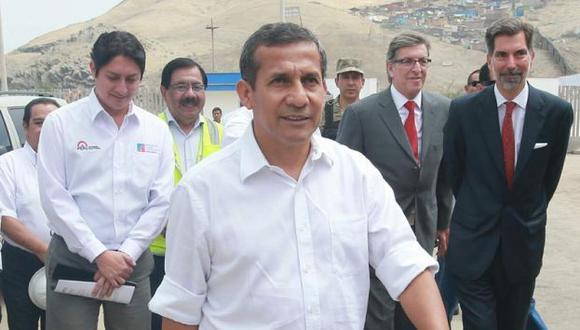 Ollanta Humala destacó logros de su gobierno. (Andina)