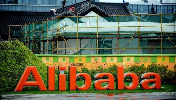 Alibaba inició bien en la bolsa de Nueva York. (AFP)