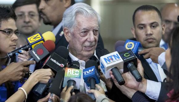 Vargas Llosa dice que en Venezuela hay una peste que se puede extender por región. (EFE)