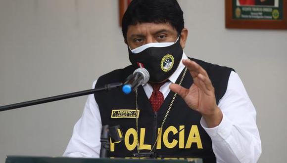 Coronel Franco Moreno asumirá importante división al interior de la Policía. (Foto: EDUARDO CAVERO / GEC)