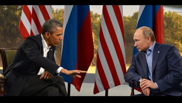Barack Obama y Vladimir Putin (The Intercept).