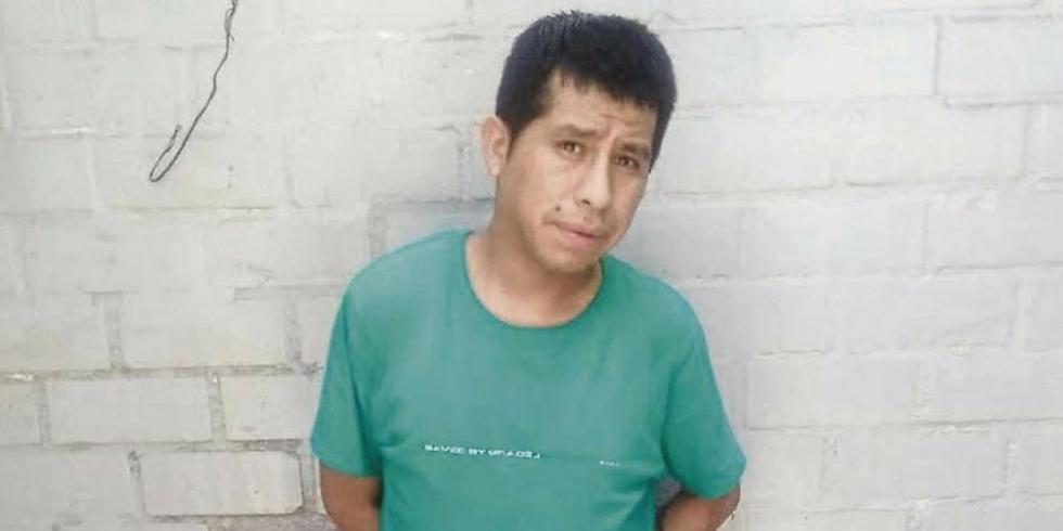 Luis Miguel Alvarado Caucho fue detenido por la Policía.