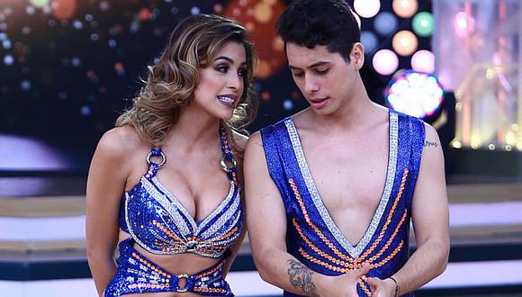 Milett Figueroa y su bailarín Patricio Quiñones fueron 'ampayados' besándose. (USI)