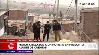 Hombre fue asesinado a balazos en Villa El Salvador
