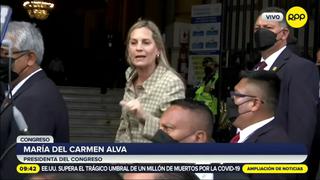María del Carmen Alva dice que portavoces evaluarán ingreso de periodistas al Congreso