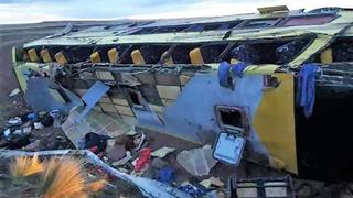 Prisión preventiva contra chofer de bus que provocó trágico accidente en Puno