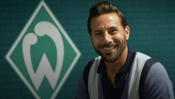 Claudio Pizarro volvió a Werder Bremen, club en el que inició su carrera en el extranjero. (Foto: Werder Bremen)