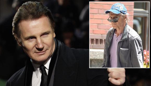 ¿Qué le pasó a Liam Neeson que luce muy delgado y con un semblante demacrado? (AP/Twitter Globoterror)