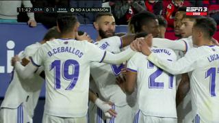 David Alaba puso el 1-0 del Real Madrid vs. Osasuna en el estadio El Sadar [VIDEO]