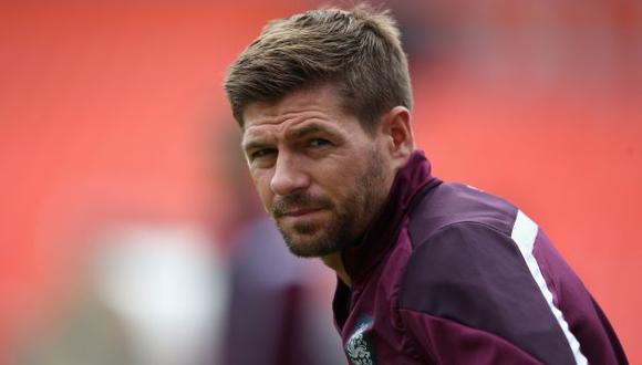 Steven Gerrard jugará en la MLS a partir de julio.  (AFP)