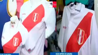 Se dispara la venta de la camiseta de la selección en Gamarra previo al encuentro contra Ecuador