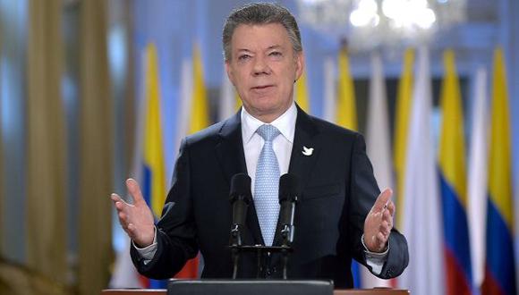 Juan Manuel Santos declaró que cese al fuego con las FARC será hasta el 31 de octubre. (Reuters)