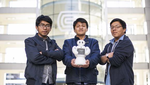 Estudiantes de Ingeniería Mecatrónica crean el primer robot interactivo del Perú para tratar el autismo. (Universidad Continental)