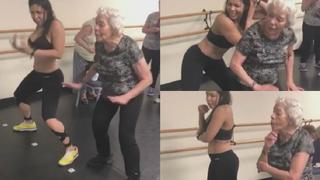 Abuelita de 90 años baila 'Dura' y todos quisiéramos llegar así a su edad [VIDEO]