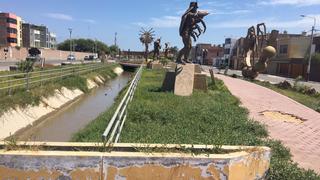 Paseo Yortuque luce deteriorado a dos años de su inauguración en Chiclayo
