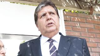 Fiscalía ordena levantar secreto bancario de Alan García