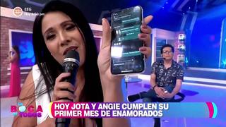 Tula Rodríguez revisó el celular de Jota Benz y expuso conversación con Angie Arizaga
