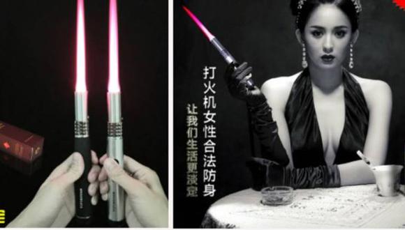 China: Ponen a la venta lanzallamas para disuadir a acosadores callejeros. (Taobao/Facebook)
