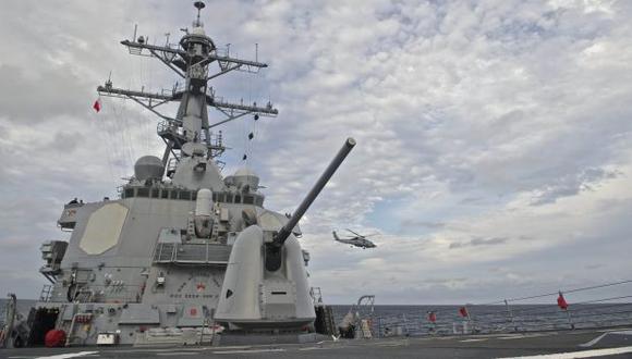 Estados Unidos ha enviado buques de guerra a aguas cercanas a las islas y arrecifes chinos del Mar del Sur de China. (Foto: AFP)