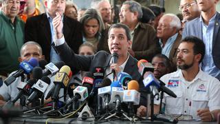 Juan Guaidó anuncia "paro escalonado" en la administración pública de Venezuela