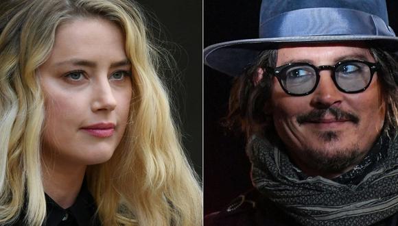 Johnny Depp y su expareja Amber Heard se enfrentan en nuevo juicio en Estados Unidos. (Foto: Tiziana Fabi, Daniel Leal / AFP)