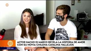La historia de amor del actor Ignacio Di Marco y su novia chilena Catalina Vallejo