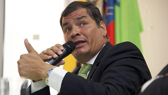 Rafael Correa dijo que tiene simpatía por Assange, pero también por Inglaterra. (Reuters)