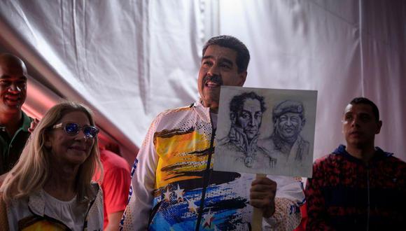 ATORNILLADO. Maduro no escatima en artimañas para ser reelegido nuevamente en julio próximo.