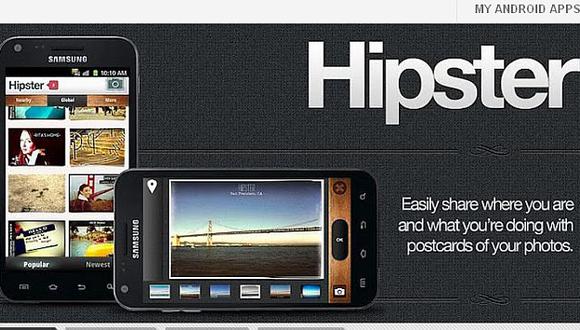 Hipster está disponible para Android e iOS. (Google Play)