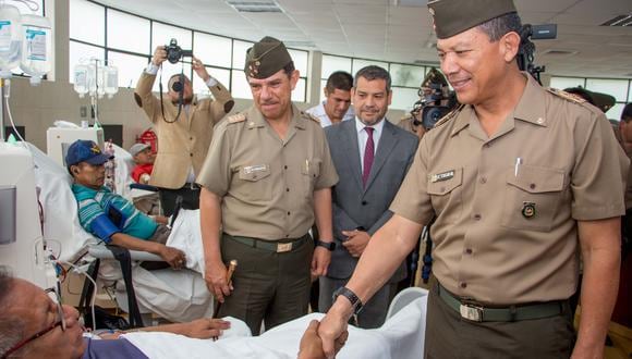 Equipos permitirán facilitar el tratamiento de los pacientes con problemas renales. (Ejército del Perú)