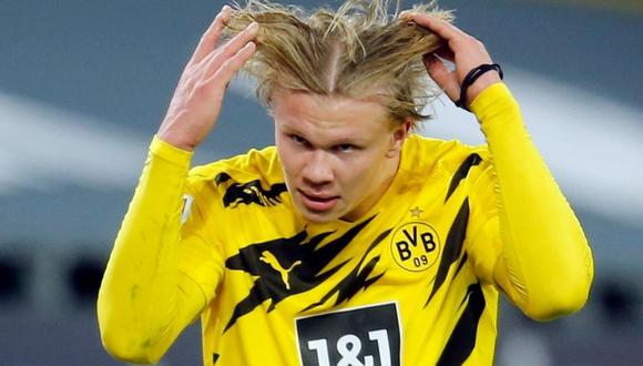 Borussia espera que Haaland no pida su carta de libertad (Foto: Reuters)