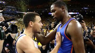 Golden State Warriors: Kevin Durant se une a Stephen Curry para hacer fantasía