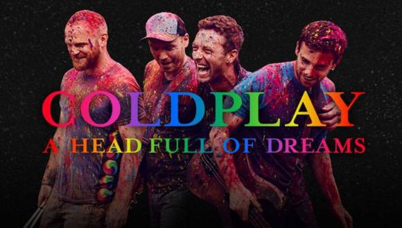 ‘A Head Full Of Dreams’ es el título de la película-documental por los 20 años de Coldplay. (Foto: Difusión)