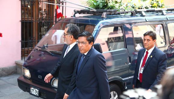 El premier participó en homenaje póstumo al fallecido embajador Javier Pérez de Cuéllar. (Foto: GEC/Hugo Curotto)