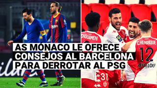 AS Mónaco envió contundente mensaje al Barcelona tras vencer al PSG