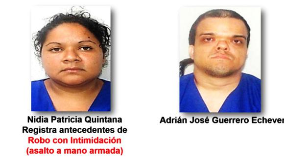 Adrián José Guerrero Echeverri, de 38 años y quien padece de transtorno óseo, conocido popularmente como enanismo, junto a su pareja Nimia Patricia Quintana (26).  (Policía de Managua)