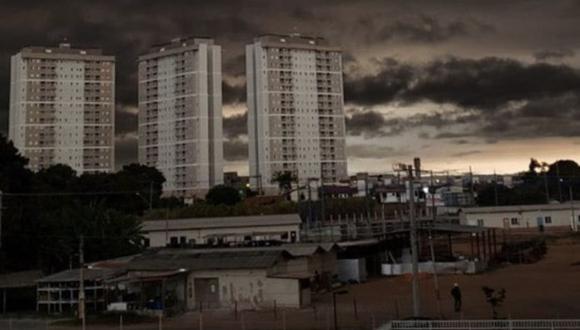 Foto tomada a las 3:00 p.m. en Sao Paulo. (Foto: Twitter | @NeVBermind)