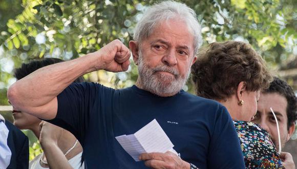 Lula da Silva cumple en la sede de la Policía Federal de Curitiba una condena de 12 años y un mes por corrupción pasiva y lavado de dinero. (Foto referencial: EFE)