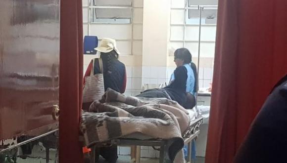 Pese a la gravedad de las lesiones el niño recién fue llevado al día siguiente al hospital (Ministerio Público)