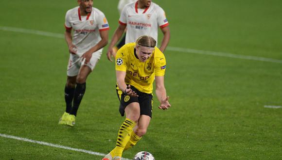 Sevilla vs. Dortmund: Erling Haaland luego de ser la ...