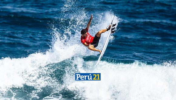 Alonso Correa clasificó a los Juegos Olímpicos París 2024. (Foto: ISA World Surfing)