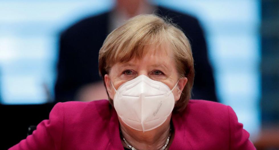 Imagen de Angela Merkel. (Foto: HANNIBAL HANSCHKE / POOL / AFP).